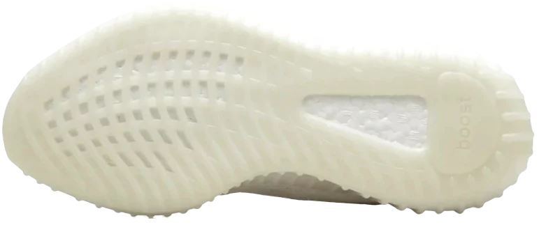 Back View of Yeezy boost 350 V2 Cream